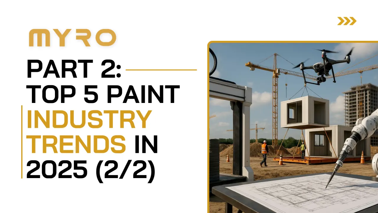 PART 2: Top 5 Paint Industry Trends in 2025 (2/2)