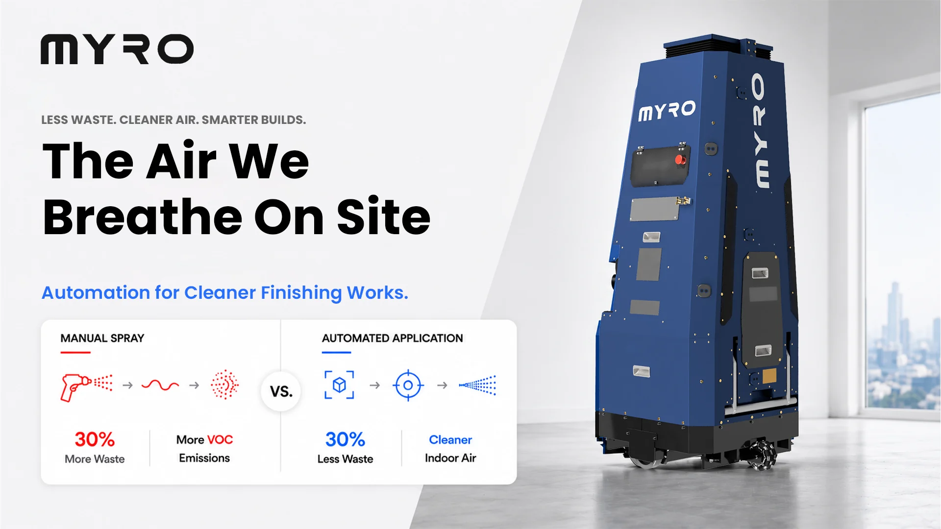 The Air We Breathe On Site: How Automation Secures LEED Compliance in Finishing Works