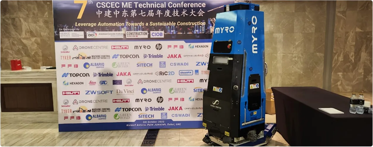 MYRO Featured at the 7th CSCEC ME Technical Conference