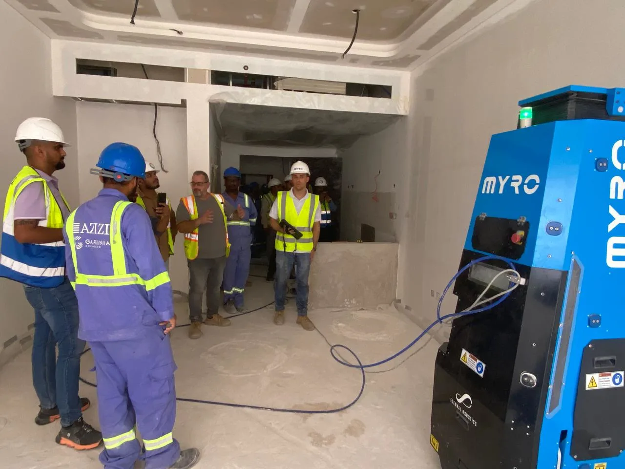 MYRO Pilots Seamless Integration at Azizi Riviera Site
